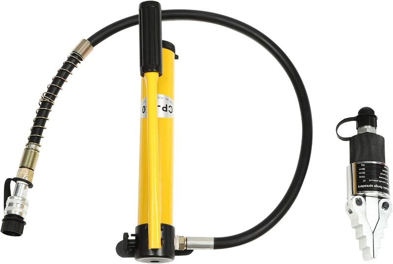 MUSESPANI 8T Split Hydraulic Spreader 30mm Spreading Stroke, Manual Flange Splitter 10mm Thick Tip,30mm Max Tip Separation Distant, Hydraulic Pliers Flange Spreader w/Hydraulic Pump - Image 5
